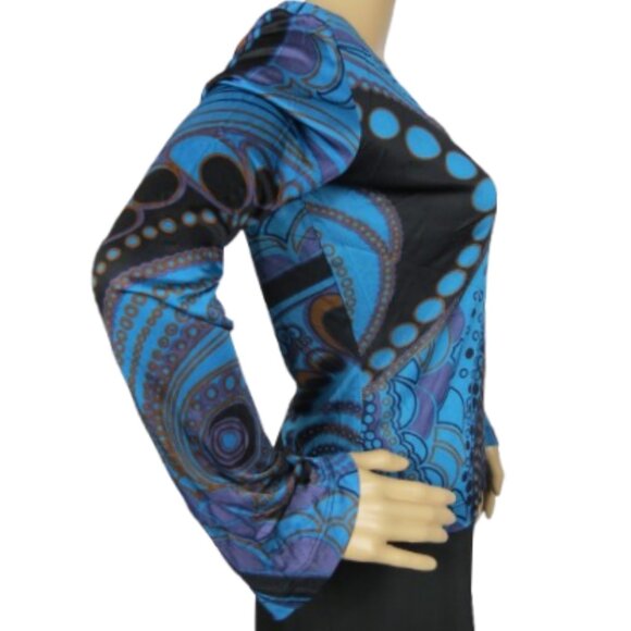 David Bitton Collection Long Sleeve Blouse - Picture 3 of 7